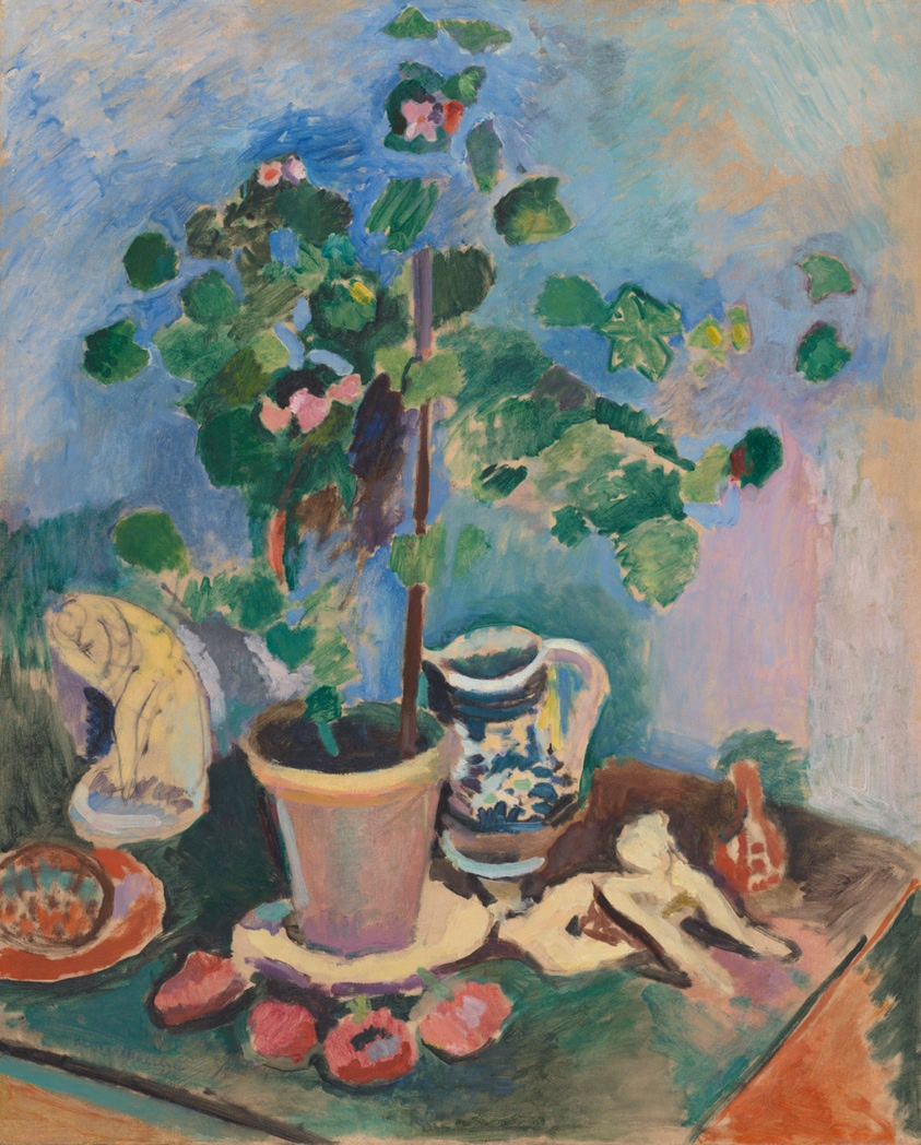 Still Life with Geranium